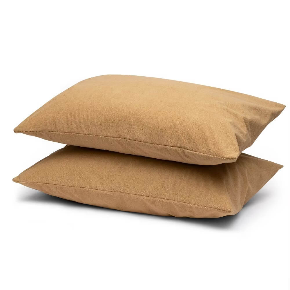 Elegant Pillow Cover, Brushed Cotton (Set of 2, 17" X 27")