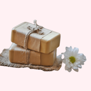 Sandal Handmade Soap - set of 2