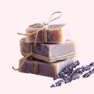 Handmade Lavender Soap - Set of 3